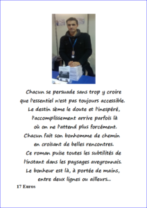vivre cet ailleur 4ème page de couverture